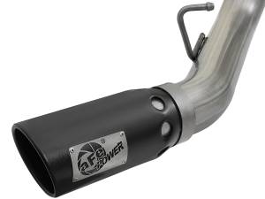 aFe Power - aFe Power Large Bore-HD 4 IN 409 Stainless Steel DPF-Back Exhaust System w/Dual Black Tips GM Diesel Trucks 17-19 V8-6.6L (td) L5P - 49-44086-B - Image 4