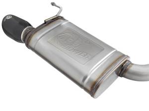 aFe Power - aFe Power MACH Force-Xp 3 IN to 2-1/2 IN Stainless Steel Cat-Back Exhaust w/ Black Tip Ford Mustang 15-21 L4-2.3L (t) EcoBoost - 49-33084-B - Image 3