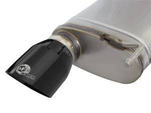 aFe Power - aFe Power MACH Force-Xp 3 IN to 2-1/2 IN Stainless Steel Cat-Back Exhaust w/ Black Tip Ford Mustang 15-21 L4-2.3L (t) EcoBoost - 49-33084-B - Image 5