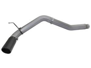 aFe Power - aFe Power Large Bore-HD 5 IN DPF-Back Stainless Steel Exhaust System w/Black Tip Nissan Titan XD 16-19 V8-5.0L (td) - 49-46112-B - Image 2