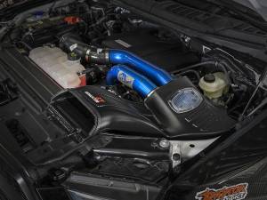 aFe Power - aFe Power Momentum XP Cold Air Intake System w/ Pro 5R Filter Blue Ford F-150 Raptor 17-20 V6-3.5L (tt) - 54-73120-L - Image 7