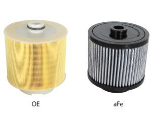 aFe Power - aFe Power Magnum FLOW OE Replacement Air Filter w/ Pro DRY S Media Audi A6/Quattro (C6) 05-11 V6-3.2L - 11-10125 - Image 3