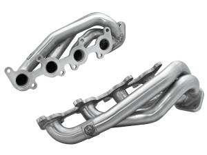 aFe Power Twisted Steel 409 Stainless Steel Shorty Header Ford F-150 11-14 V8-5.0L - 48-43001