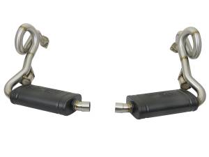 aFe Power - aFe Power MACH Force-Xp 2-1/2 IN to 2 IN Stainless Steel Cat-Back Exhaust System Porsche Cayman S/Boxster S (981) 13-16 H6-2.7L/3.4L - 49-36415 - Image 2