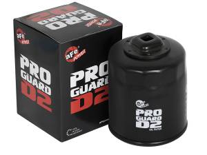 aFe Power - aFe Power Pro GUARD D2 Oil Filter (4 Pack) - 44-LF014-MB - Image 2