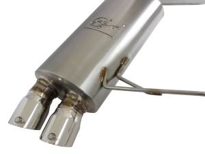 aFe Power - aFe Power MACH Force-Xp 2-1/2in 304 Stainless Steel Cat-Back Exhaust System BMW 335i (E90/92/93) 07-13 L6-3.0L (t) N54/N55 - 49-36313 - Image 4
