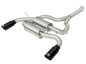 aFe Power MACH Force-Xp 2-1/2 IN 304 Stainless Steel Axle-Back Exhaust w/Black Tip BMW 335i (F30) 12-15 / 435i (F32/F33) 14-16 L6-3.0L (t) N55 - 49-36325-B