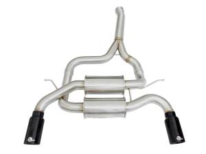 aFe Power - aFe Power MACH Force-Xp 2-1/2 IN 304 Stainless Steel Axle-Back Exhaust w/Black Tip BMW 335i (F30) 12-15 / 435i (F32/F33) 14-16 L6-3.0L (t) N55 - 49-36325-B - Image 2