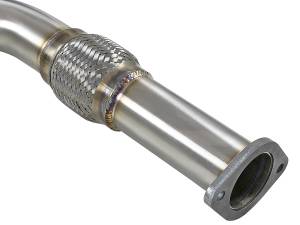 aFe Power - aFe Power Takeda 2-1/2 IN to 3 IN 304 Stainless Steel Y-Pipe Infiniti Q50/Q60 16-23 V6-3.0L (tt) - 49-36131 - Image 3