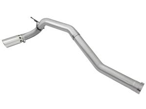 aFe Power - aFe Power Large Bore-HD 4 IN DPF-Back Stainless Steel Exhaust System w/Polished Tip Nissan Titan XD 16-19 V8-5.0L (td) - 49-46113-P - Image 3