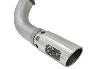 aFe Power - aFe Power Large Bore-HD 4 IN DPF-Back Stainless Steel Exhaust System w/Polished Tip Nissan Titan XD 16-19 V8-5.0L (td) - 49-46113-P - Image 4