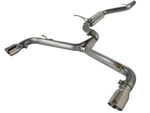 aFe Power MACH Force-Xp 2-1/2in 409 Stainless Steel Cat-Back Exhaust System Volkswagen GTI (MKVI) 10-14 L4-2.0L (t) - 49-46405
