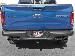 aFe Power - aFe Power Rebel Series Cat-Back Exhaust System w/ Black Tip Ford F-150 Raptor 17-20/F-150 Limited 19-20 V6-3.5L (tt) - 49-33094-B - Image 7