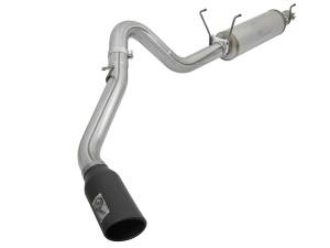 aFe Power MACH Force-Xp 4 IN 409 Stainless Steel Cat-Back Exhaust System w/ Black Tip RAM 2500 / Power Wagon / 3500 14-22 V8-6.4L HEMI - 49-42056-B