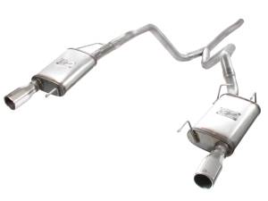 aFe Power - aFe Power MACH Force-Xp 2-1/2in 409 Stainless Steel Cat-Back Exhaust System Ford Mustang 05-09 V6-4.0L - 49-43047 - Image 1