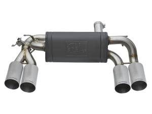 aFe Power - aFe Power MACH Force-Xp 3 to 2-1/2in 304 Stainless Steel Axle-Back Exhaust w/Polished Tip BMW M2 (F87) 16-18 L6-3.0L (t) N55 - 49-36333-P - Image 2