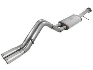 aFe Power - aFe Power MACH Force-Xp 3 IN 409 Stainless Steel Cat-Back Exhaust System Hummer H2 07-08 V8-6.0L/6.2L - 49-44049 - Image 1