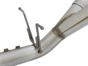 aFe Power - aFe Power ATLAS 4 IN Aluminized Steel DPF-Back Exhaust System w/ Polished Tip GM Diesel Trucks 17-19 V8-6.6L (td) L5P - 49-04086-P - Image 3