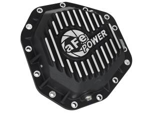 aFe Power - aFe Power Pro Series Rear Differential Cover Black w/ Machined Fins & Gear Oil Ford Diesel Trucks 17-23 V8-6.7L (td) (Dana M275-14) - 46-70352-WL - Image 2