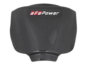 aFe Power - aFe Power Magnum FORCE Cold Air Intake System Rain Shield Carbon Fiber Finish Fits aFe POWER Intakes PN: 51-12802, 54-12802, 54-12852D and 54-12852R - 54-12808-C - Image 3