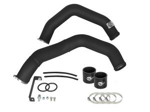 aFe Power - aFe Power BladeRunner 2-1/4 IN Aluminum Hot Charge Pipe Kit Black BMW M3/M4 (F80/82/83) 15-18 L6-3.0L (tt) S55 - 46-20198-B - Image 6