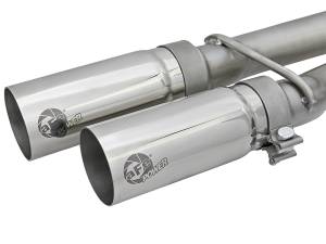 aFe Power - aFe Power Rebel Series 2-1/2" Cat-Back Exhaust System w/ Polished Tip Nissan Titan 17-23 V8-5.6L - 49-46126-P - Image 5