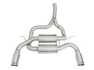 aFe Power - aFe Power MACH Force-Xp 2-1/2 IN Stainless Steel Axle-Back Exhaust w/Polished Tip BMW 335i (F30) 12-15/435i (F32/F33) 14-16 L6-3.0L (t) N55 - 49-36325-P - Image 2