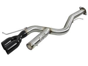 aFe Power MACH Force-Xp 3 IN 304 Stainless Steel Axle-Back Exhaust System w/Black Tip BMW 135i (E82/88) 08-13 L6-3.0L (t) N54/N55 - 49-36302-B