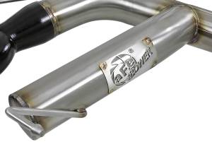 aFe Power - aFe Power MACH Force-Xp 3 IN 304 Stainless Steel Axle-Back Exhaust System w/Black Tip BMW 135i (E82/88) 08-13 L6-3.0L (t) N54/N55 - 49-36302-B - Image 3