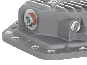 aFe Power - aFe Power Street Series Rear Differential Cover Raw w/ Machined Fins  Ford Diesel Trucks 17-23 V8-6.7L (td) (Dana M275-14) - 46-70350 - Image 4