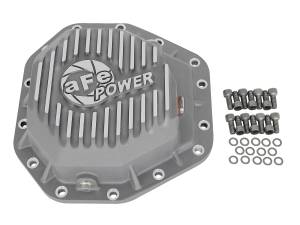 aFe Power - aFe Power Street Series Rear Differential Cover Raw w/ Machined Fins  Ford Diesel Trucks 17-23 V8-6.7L (td) (Dana M275-14) - 46-70350 - Image 6