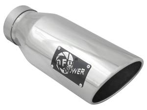 aFe Power - aFe Power MACH Force-Xp 4 IN 409 Stainless Steel Cat-Back Exhaust System w/ Polished Tip RAM 2500 / Power Wagon / 3500 14-22 V8-6.4L HEMI - 49-42056-P - Image 2