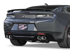 aFe Power - aFe Power MACH Force-Xp 3 IN 304 Stainless Steel Axle-Back Exhaust System w/Polished Tip Chevrolet Camaro SS 16-23 V8-6.2L (sc) M/T - 49-34068-P - Image 9