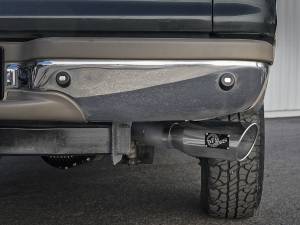 aFe Power - aFe Power Large Bore-HD 4 IN 409 Stainless Steel Turbo-Back Exhaust System w/ Polished Tip Ford Excursion 00-03 V8-7.3L (td) - 49-43008-P - Image 5