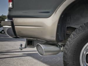 aFe Power - aFe Power Large Bore-HD 4 IN 409 Stainless Steel Turbo-Back Exhaust System w/ Polished Tip Ford Excursion 00-03 V8-7.3L (td) - 49-43008-P - Image 6