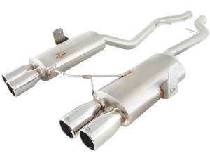 aFe Power - aFe Power MACH Force-Xp 2-1/2in 304 Stainless Steel Cat-Back Exhaust System w/Polished Tip BMW M3 (E90/92/93) 08-13 V8-4.0L S65 - 49-36311-P - Image 2
