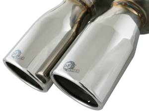aFe Power - aFe Power MACH Force-Xp 2-1/2in 304 Stainless Steel Cat-Back Exhaust System w/Polished Tip BMW M3 (E90/92/93) 08-13 V8-4.0L S65 - 49-36311-P - Image 4