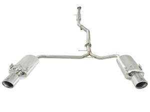 aFe Power - aFe Power Takeda 2-1/2 IN to 1-3/4 IN 304 Stainless Steel Cat-Back Exhaust System Honda Accord Coupe EX-L 13-16 V6-3.5L - 49-36609 - Image 2