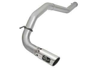 aFe Power ATLAS 4 IN Aluminized Steel DPF-Back Exhaust System w/ Polished Tip Nissan Titan XD 16-19 V8-5.0L (td) - 49-06113-P