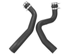 aFe Power - aFe Power BladeRunner 3 IN Aluminum Hot and Cold Charge Pipe Kit Black Ford Diesel Trucks 99-03 V8-7.3L (td) - 46-20094-B - Image 2