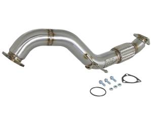aFe Power Takeda 3 IN 304 Stainless Steel Mid-Pipe Honda Civic Type R 17-21 L4-2.0L (t) - 49-36617