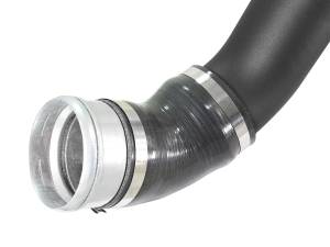 aFe Power - aFe Power BladeRunner 3-1/2 IN to 3 IN Aluminum Cold Charge Pipe Black Ford F-150 15-19 V6-3.5L (tt) - 46-20219-B - Image 5