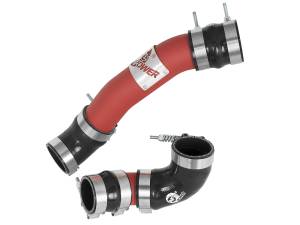 aFe Power - aFe Power BladeRunner 2-1/4 IN & 2-1/2 IN Aluminum Hot and Cold Charge Pipe Kit Red Honda Civic Type R 17-21 L4-2.0L (t) - 46-20324-R - Image 2