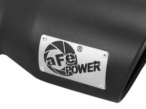 aFe Power - aFe Power MACH Force-Xp 409 Stainless Steel Clamp-on Exhaust Tip Black 3 IN Inlet x 4-1/2 IN Outlet x 9 IN L - 49T30451-B09 - Image 5