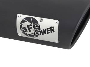aFe Power - aFe Power MACH Force-Xp 409 Stainless Steel Clamp-on Exhaust Tip Black 3 IN Inlet x 4 IN Outlet x 9 IN L - 49T30401-B09 - Image 5