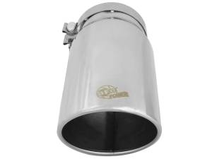 aFe Power - aFe Power MACH Force-Xp 304 Stainless Steel Clamp-on Exhaust Tip Polished 5 IN Inlet x 6 IN Outlet x 12 IN L - 49T50604-P12 - Image 3