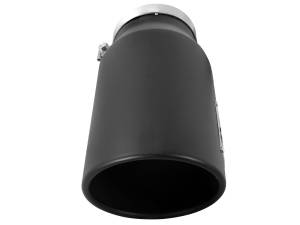 aFe Power - aFe Power MACH Force-Xp 409 Stainless Steel Clamp-on Exhaust Tip Black - Left - Exit 5 IN Inlet x 7 IN Outlet x 15 IN L - 49T50702-B15 - Image 3