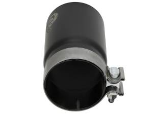 aFe Power - aFe Power MACH Force-Xp Stainless Steel Clamp-on Exhaust Tip Black - Right - Exit 3-1/2 IN Inlet x 4 IN Outlet x 7 IN L - 49T35404-B07 - Image 4