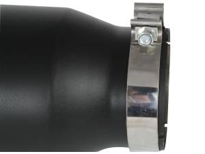 aFe Power - aFe Power MACH Force-Xp 409 Stainless Steel Clamp-on Exhaust Tip Black - Right - Exit 5 IN Inlet x 7 IN Outlet x 15 IN L - 49T50701-B15 - Image 5