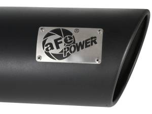 aFe Power - aFe Power MACH Force-Xp 409 Stainless Steel Clamp-on Exhaust Tip Black - Right - Exit 5 IN Inlet x 7 IN Outlet x 15 IN L - 49T50701-B15 - Image 6